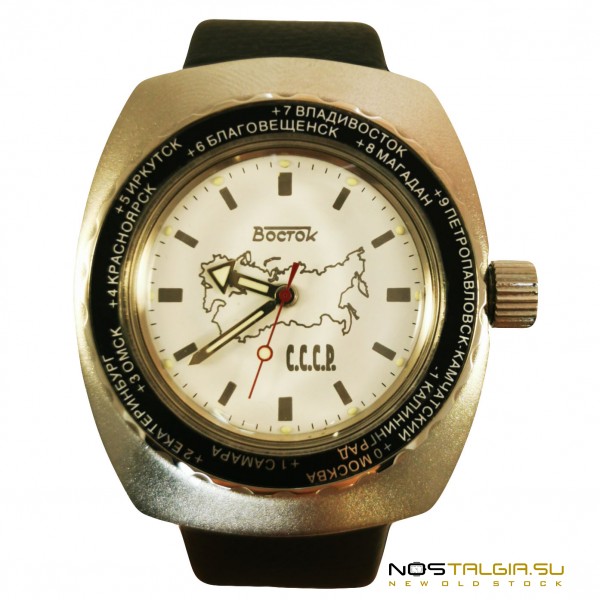 Новые часы "Восток" 2416-Б Бочка/Специальная серия, механические, с автоподзаводом и кожаным ремешком Новые часы "Восток" 2416-Б Бочка/Специальная серия, механические, с автоподзаводом и кожаным ремешком